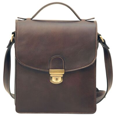 Classica II Shoulder Bag. Dark brown