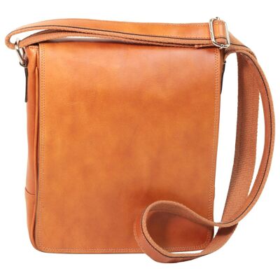 Borsa in pelle per I-Pad. Marrone Coloniale