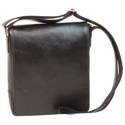 Leather bag for I-Pad. Black