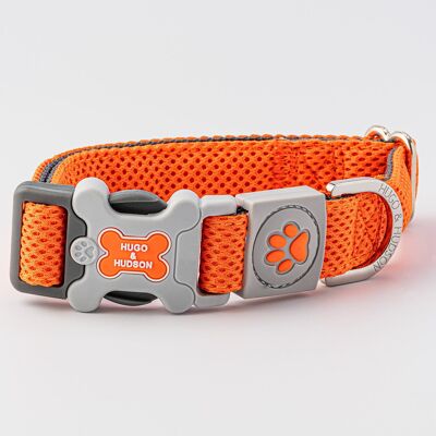 Mesh-Hundehalsband - Orange