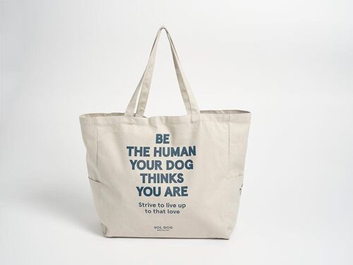 Tote Bag XL, bolsa tela / Human