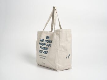 Tote Bag XL, sac en tissu / Humain 2