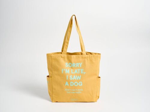 Tote Bag, bolsa tela / Late