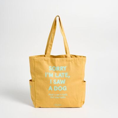 Tote Bag, bolsa tela / Late