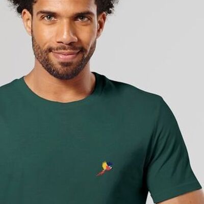 Papagei Herren T-Shirt (bestickt)