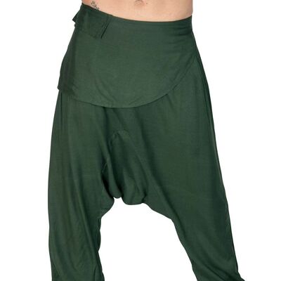 Unisex Green Harem Pants
