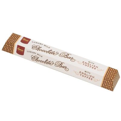 Luxus-Schokoladenriegel „Heritage“ aus Milchschokolade und Toffee