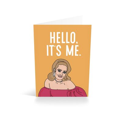 Hello, It's Me | Greetings Card-HEL-CAR-54