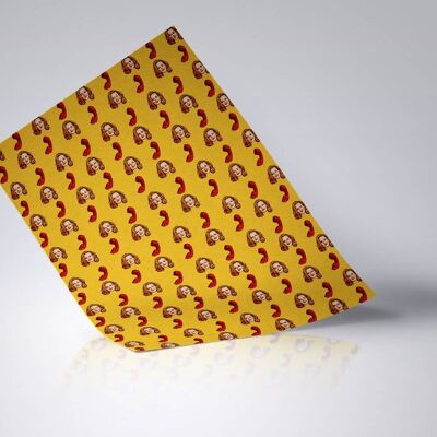 Hello, It's Me | Wrapping Paper-HEL-WRA-30-PUR