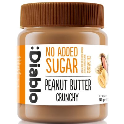 :Diablo No Added Sugar Crunchy Peanut Butter