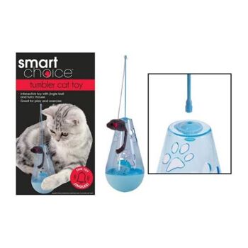 Lot de 3 jouets interactifs pour chat Smart Choice avec souris et balle 2