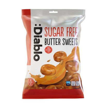 :Diablo Sugar Free Butter Sweets 75g
