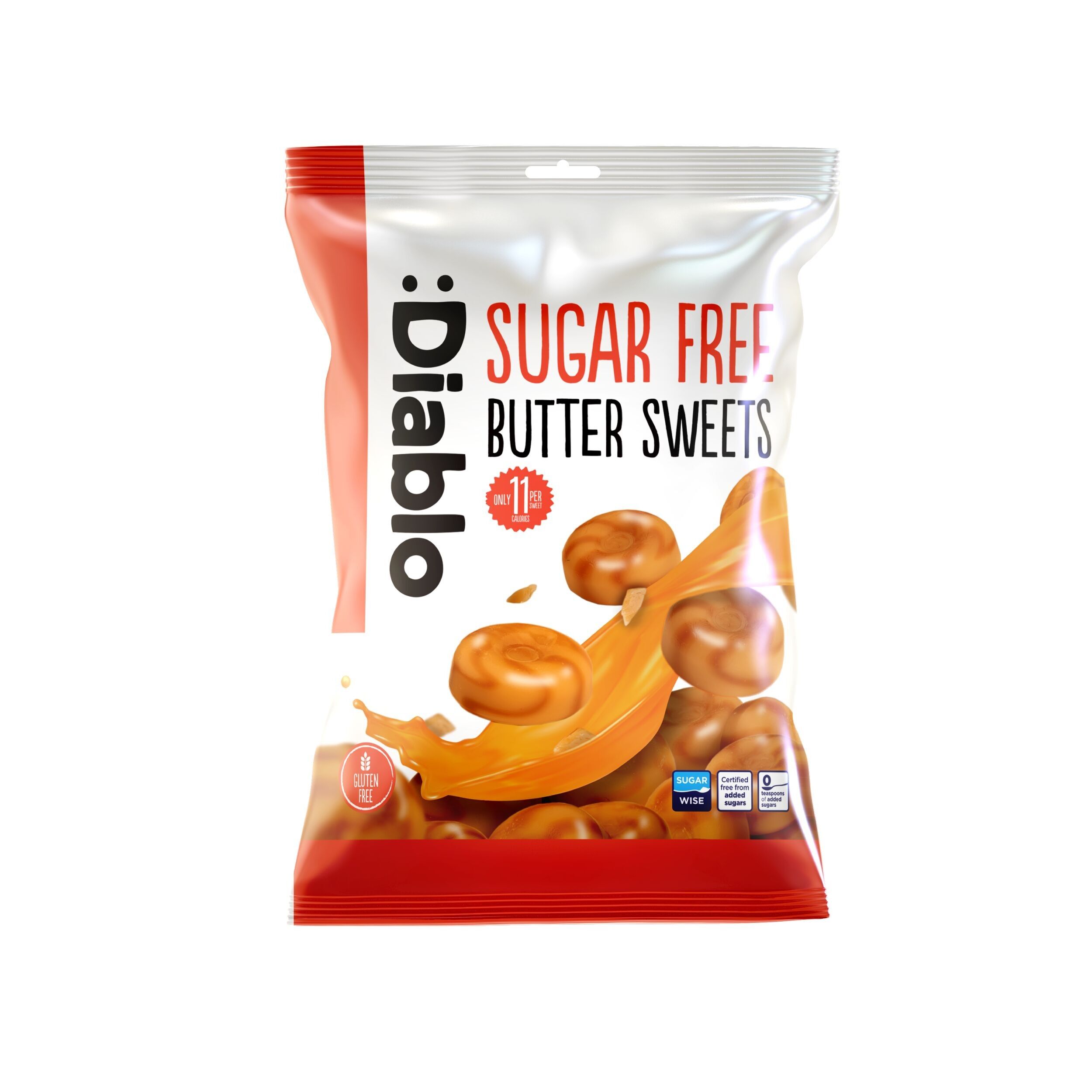 Sugar Free Butter Sweets 75g – Hard Candy