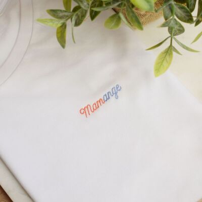 Embroidered T-shirt - Mamange