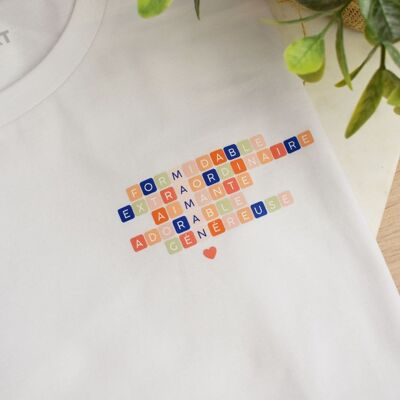 T-Shirt - Scrabble Mom