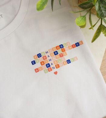 T-shirt - Maman Scrabble
