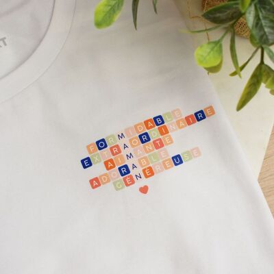 Camiseta - Scrabble Mamá