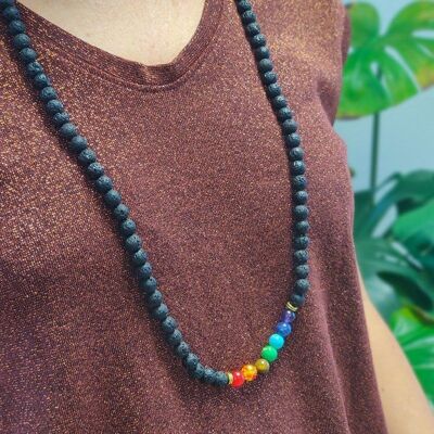 Collier des 7 Chakras