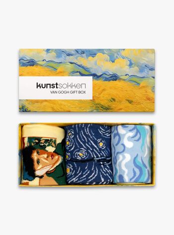 Coffret cadeau Van Gogh, 3 paquets 1