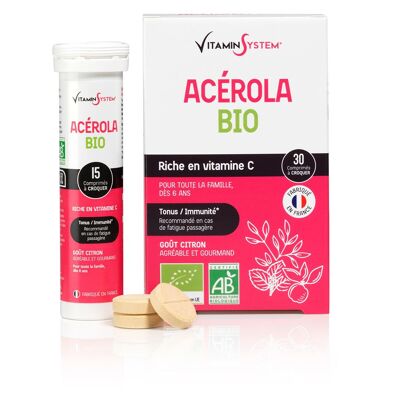 Acérola Bio 2 x 15 comprimés