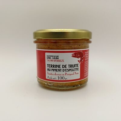Terrina de pimientos de Espelette 100 gr