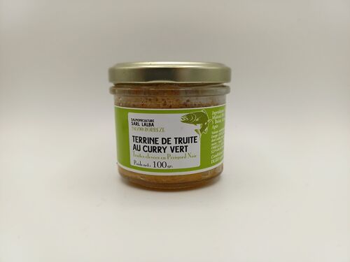 Terrines Curry vert 100 gr