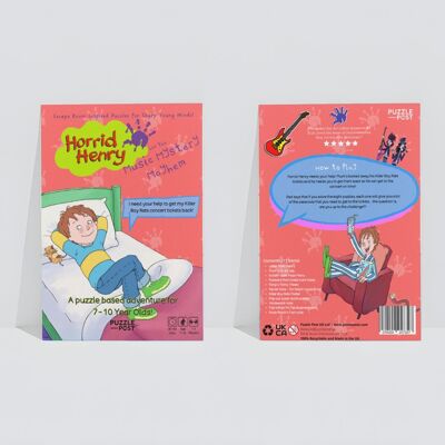 Horrid Henry e il caos misterioso della musica