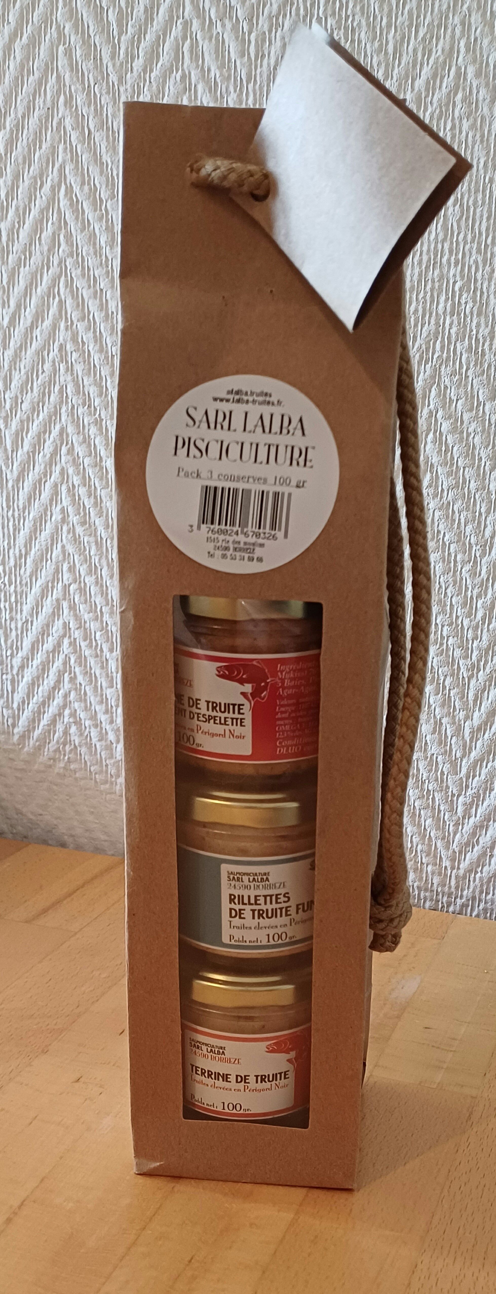 Packung mit 3 Terrinen