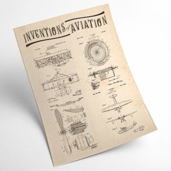 Affiche Inventions Aviation 4