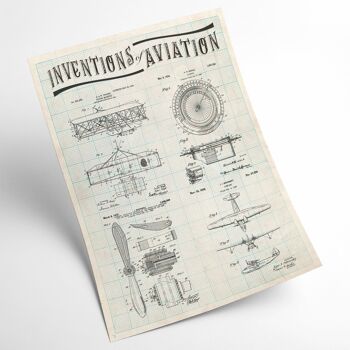 Affiche Inventions Aviation 5