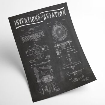 Affiche Inventions Aviation 6