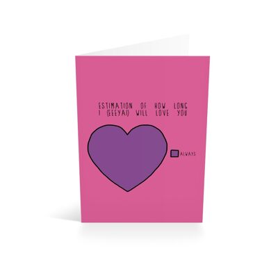 I Will Always Love You | Greetings Card-KAZVARE-211