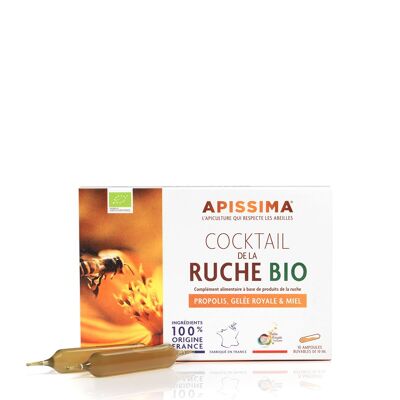 Cocktail de la ruche bio - 10 ampoules