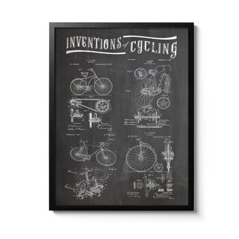 Affiche Inventions Cyclisme 3