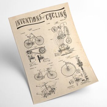 Affiche Inventions Cyclisme 4