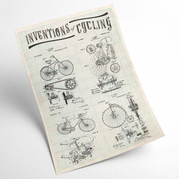 Affiche Inventions Cyclisme 5