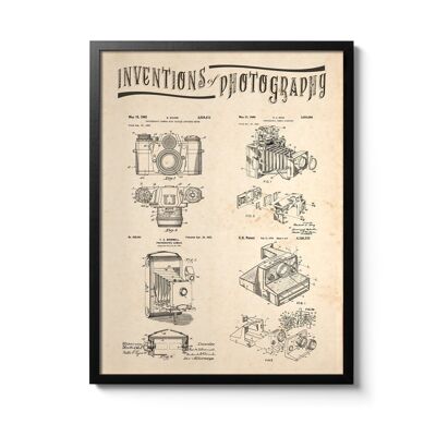 Poster di invenzioni fotografiche