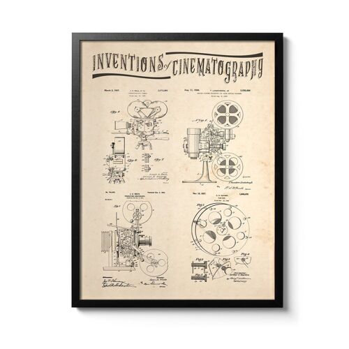 Affiche Inventions Cinéma