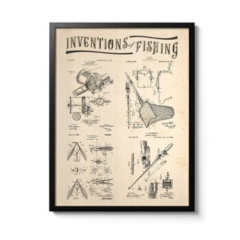 Affiche Inventions Pêche 1