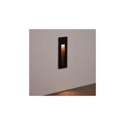 Ledkia Baliza Exterior LED 3W Empotrable Pared Antracita Lane Antracita