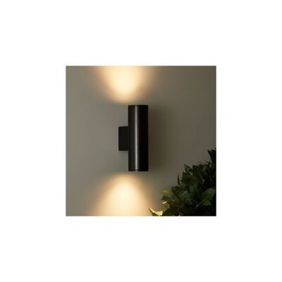 Lampada da parete per esterni Ledkia bifacciale Pimlico Antracite Antracite