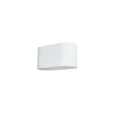 Ledkia Aplique de Pared de Yeso Iluminación Doble Cara Merton Blanco