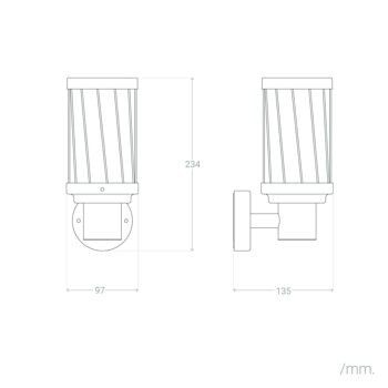 Ledkia Applique d'Extérieur Aluminium Hovd Noir 2