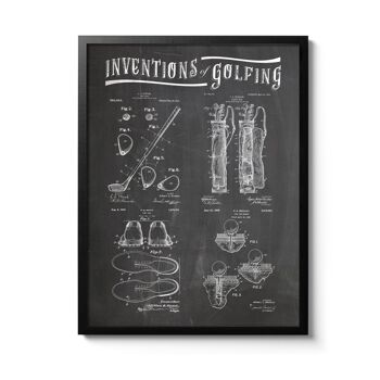 Affiche Inventions Golf 3