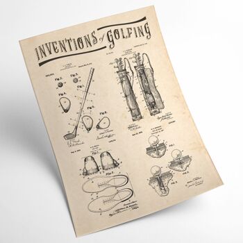 Affiche Inventions Golf 4