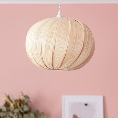 Ledkia Korowai Bamboo Pendant Lamp Shade ILUZZIA Natural