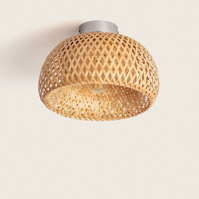 Ledkia Bamboo Kea Lampada da Soffitto Naturale