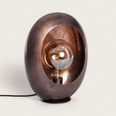 Ledkia Metal Table Lamp Ovo Bronze