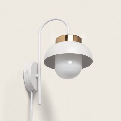 Ledkia Metal Wall Lamp Geri White