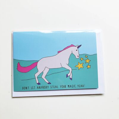 Magic | Unicorns Love Solange | Greetings Card-MAG-CAR-71
